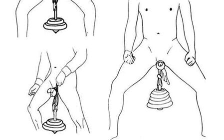 Hanging loads on a member to grow